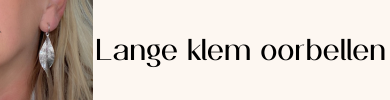 Ga naar lange klem oorbellen