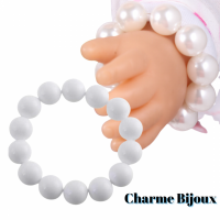 Baby Born witte armband