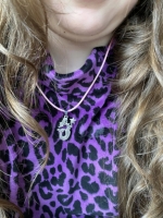 Ketting Zeemeermin Roze koord