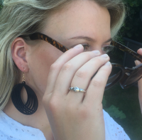 Ring- Tibetaans zilver- Handjes- Verstelbaar