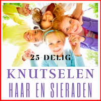 25 Delig Rood Sieraden  Haar knutselset