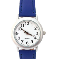 Horloge- Midden Blauw- 17 mm- Ster- Smalle Pols