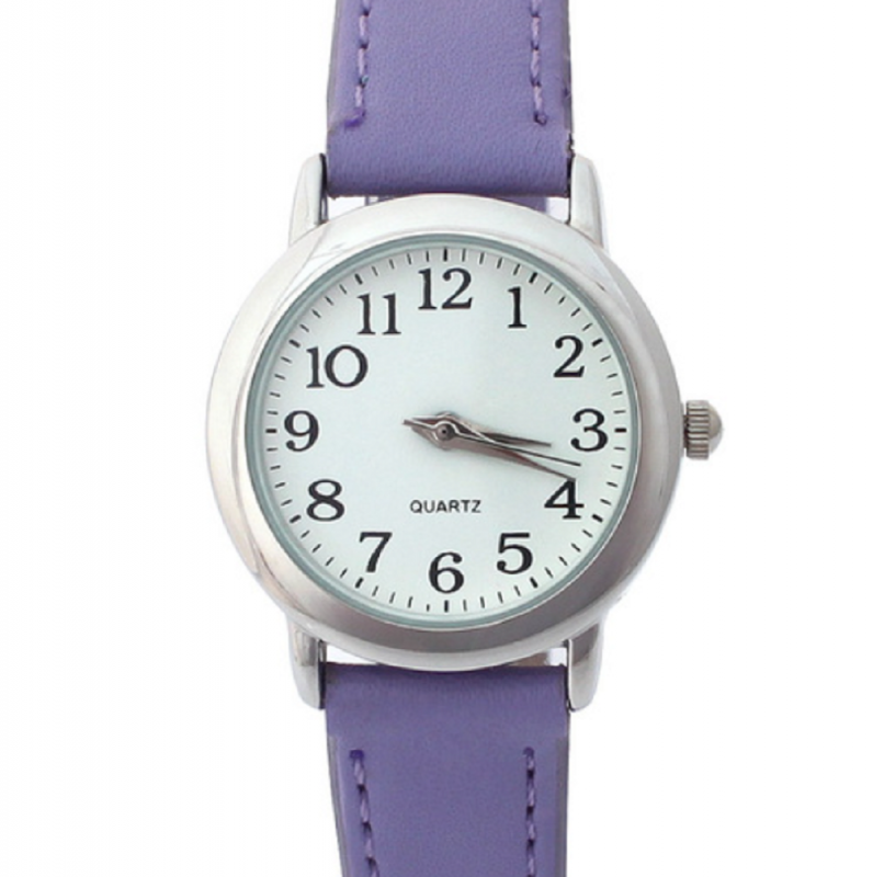 Horloge- Lila of paars - 27 mm- Ster- Smalle Pols