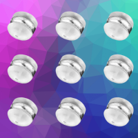 6 Luxe siliconen oorbel achterkantjes zilverkleur-Bandje