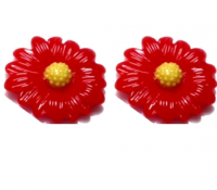 Clip oorbellen Bloem Gaby