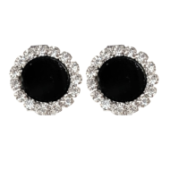 Clip Oorbellen Aafke strass 15 mm