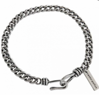 Zilveren armband Label 17.5 cm