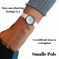 Horloge Eva  paars lak bandje-2.5 cm