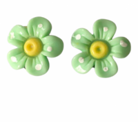 Clip oorbellen bloem Ylva