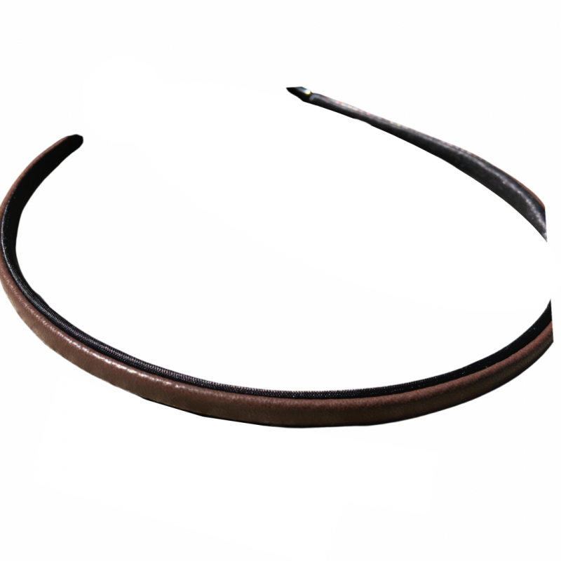 Diadeem-bruin-leer-haarband-4.5 mm