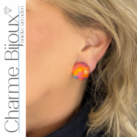 Clip oorbellen- Summer-2 cm