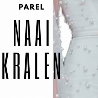 50 Naai Kralen-7.5 mm-wit-Parel