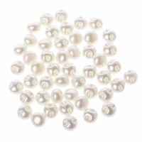 40 Parel Naai Kralen- Ivoor- 1 cm