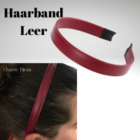 Haarband-Rood-Leer-Diadeem-2 cm