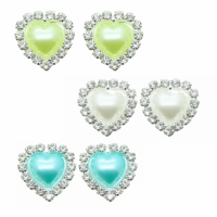 3 Paar Clip Oorbellen Hartjes