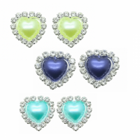 3 Paar Clip Oorbellen Hartjes