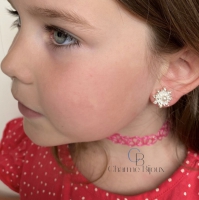 Clip Oorbellen ster Parel  Elwira 1.5 cm