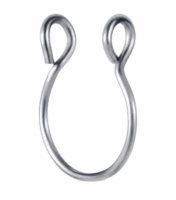 Fake- Neus piercing-Zilverkleur-10 mm-Metaal