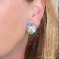 Clip Oorbellen Spiro  2 cmmulti