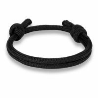 Armband-Zwart-Schuifsluiting-20-25 cm