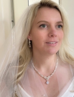 2  Delig Bruidsketting Celia  Zilverkleur