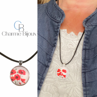 Ketting Papaver 2.5 cm