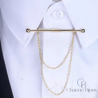 klem Kraagspeld Goudkleur Collar