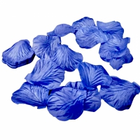 500 Rozenblaadjes Blauw