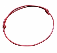 Armband-Rood-Schuifkoord-1 mm-Kinderen-5-10 jaar