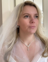 2 Delige set Strass Zilverkleur Daya