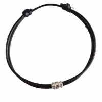 Armband-Tibetaans stijl-Zwart-Schuif