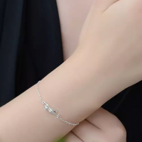 armband-Minoes-Zilver- 16 cm