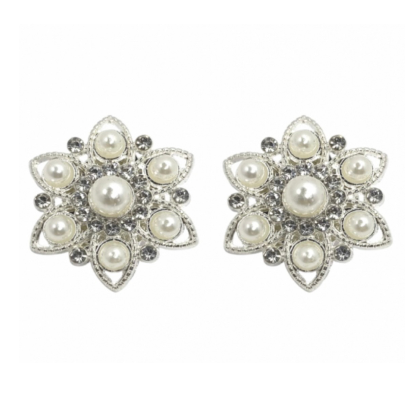 Clipoorbellen Ster Parel 2.5 cm