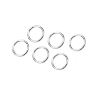 6 Sieraden oogjes Zilver en Goldplating