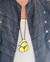 Ketting Puleng  Geel metaal verstelbaar