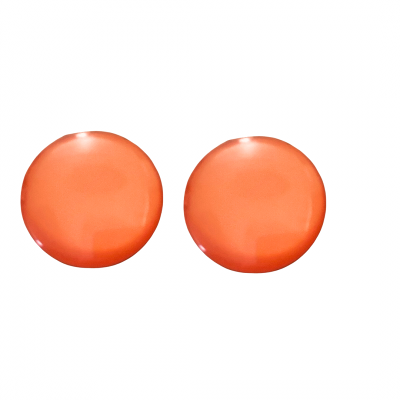 Clip oorbellen Oranje  2.5 cm