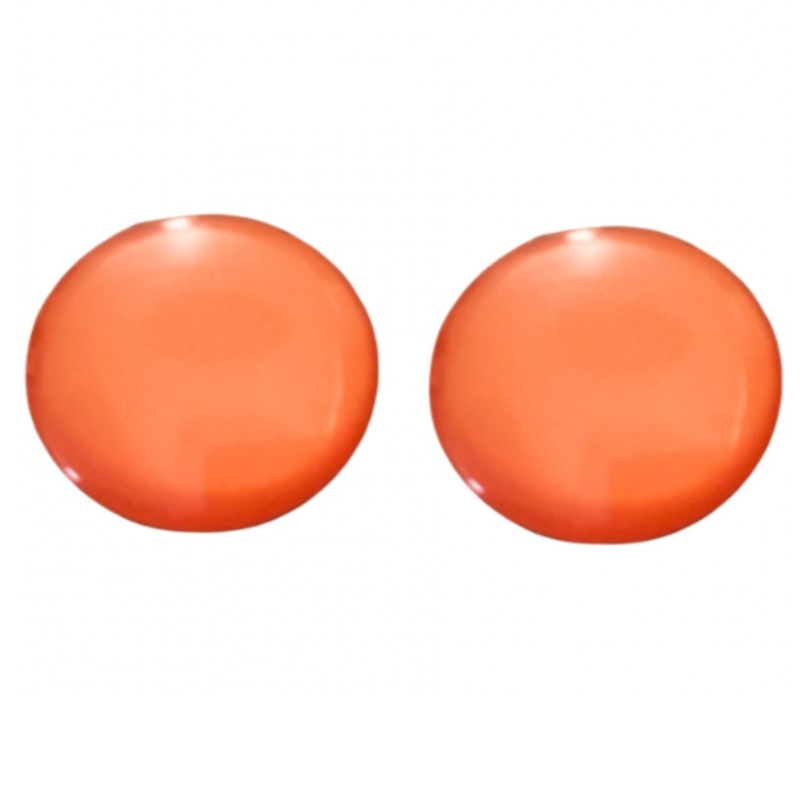 Clip oorbellen Oranje  2.5 cm