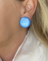 Clipoorbellen Baby blauw 2.5 cm