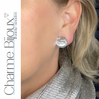 Clip oorbellen olie 16 mm