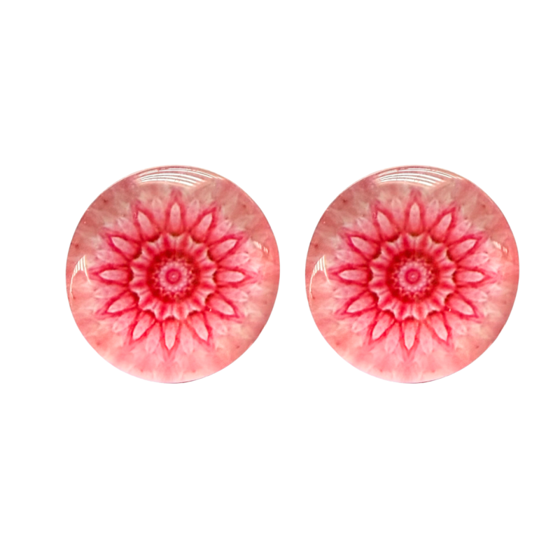 Clipoorbellen  roze 1.8 cm