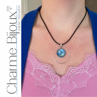 Ketting Ocean Blauw 45 cm