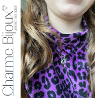 Oorbellen met ketting Set Charissa turnen zilver