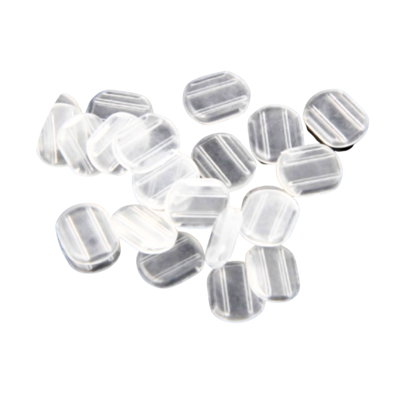 25 Oorclip covers klein 11 mm x 9 mm