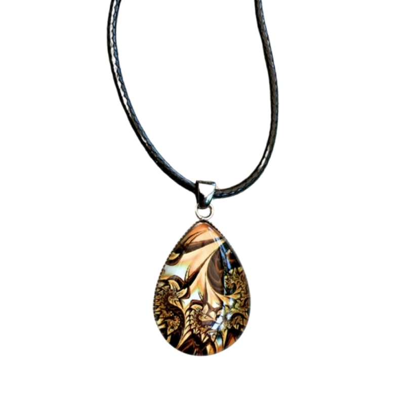 Ketting verstelbaar bruin