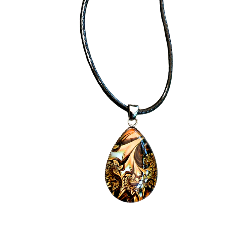 Ketting verstelbaar bruin