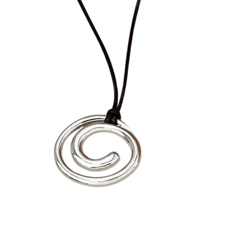 Ketting zilverkleur kolk