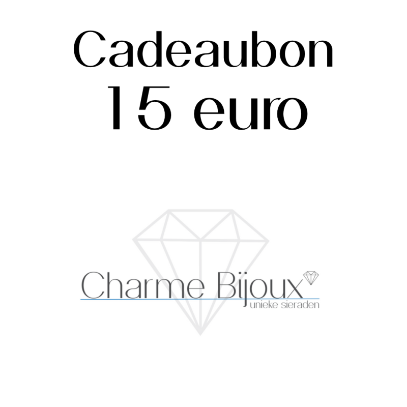 Cadeaubon 15 euro