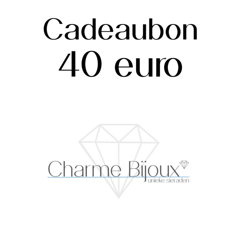 Cadeaubon 40 euro