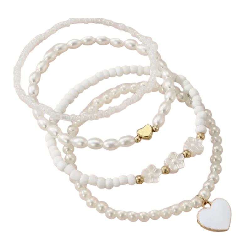 Armband wit set plus size