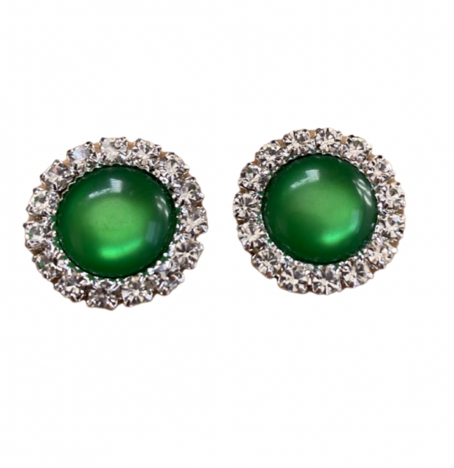 Clip Oorbellen Aafke strass 15 mm